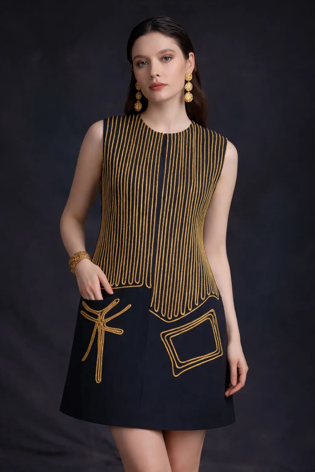 Solstice Cord Dress